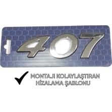 Zetoto Peugeot 407 Yazısı 8665CJ