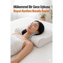 Visko Ortopedik Yastık | Boyun Fıtığı ve Düzleşmesi Için Xl Model