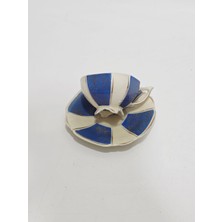 Hasyılmaz Alka Kunst Çiçek Desenli Kahve Fincan Takımı