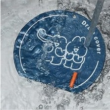 DMR Home Banyo ve Mutfak Lavabo Koku Önleyici Gider Koruyucu Silikon Sızdırmaz Ped 1 Adet Kahverengi