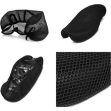 Gogo Premium Honda Forza 2018 - 2025 Uyumlu 3D Fileli Hava Destekli Konfor Koltuk Kılıfı 4xl Beden