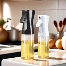 DMR Home Sprey Yağdanlık Cam Şişe Yağ Püskürtücü Airfryer Kızartma Izgara Salata Için Yağlık 220 ml Asorti