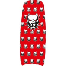 Gogo Premium 3D Üniversal Koltuk Kılıfı Kırmızı Pitbull