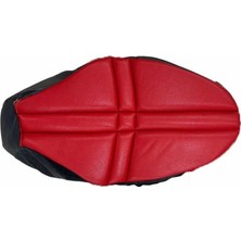 Gogo Premium Honda Sh 125 2024 - 2025 Uyumlu Konfor Hava Destekli Koltuk Kılıfı (Minder) Kırmızı