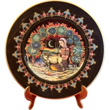 TT Villeroy Boch Porselen Duvar Tabağı - 22 cm Çapında