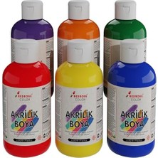 DMR Home Ara Renkler Akrilik Boya 6'lı Set 6X250 gr