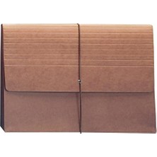 DMR Home Genişleyen Dosya Cüzdanı, Kapak ve Kordon Kapağı, 13,5 cm Genişletme, Ekstra Geniş Yasal Boyut, Redrope, Kutu Başına 10 Adet (71189)