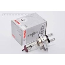 Bosch H4 Halojen Ampul 2’li Set, Güçlü ve Parlak Aydınlatma, Uzun Ömürlü
