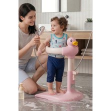 Wellgro Holdme Bebek Banyo Duş Standı Pembe
