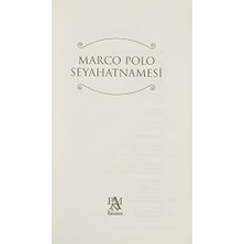 DMR Home Marco Polo Seyahatnamesi