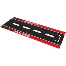 Gogo Premium Universal Kırmızı Desenli 80 x 220 cm Kaydırmaz Motosiklet Halısı