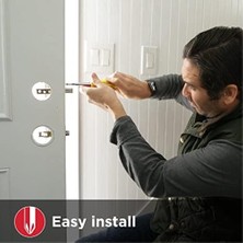 DMR Home Arroyo Gizlilik Yatağı/banyo Tokmağı Yumuşak Modern Gül Nikel 97300-964