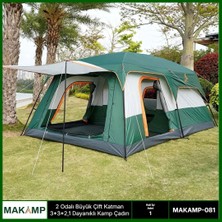 Flamex Makamp 2 Odalı Kamp Çadırı