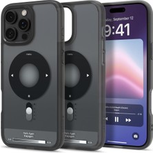 DMR Home 16 Pro ile Uyumlu Ince Magsafe Kılıf Ultra Hybrid Sararma Karşıtı DURACLEAR™ Hava Kanalı TEKNOLOJISI™ Askeri Sınıf Koruma Magfit Tasarım Kapak - ACS08384