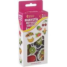 DMR Home Diytoy Manyetik Meyveler Sebzeler Magnet Seti