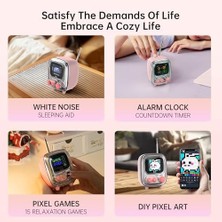 DMR Home Tiivoo-2 Fm Radyolu Retro Bluetooth Hoparlör, Art Taşınabilir Mini Sevimli Kablosuz Küçük Hoparlör, Dekor Parti Ofis Masası Ev Yatak Odası Mutfak Için Uygun, Kadın Erkek