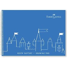 DMR Home Resim Defteri, 25X35 Cm, 30 Yaprak, Sert Kapak, Spiral Cilt, 120G Kağıt, Dayanıklı ve Çevre Dostu, Asorti Renkler