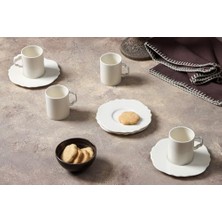 DMR Home Tide Alumilite 4 Kişilik Kahve Takımı 80CC