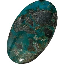 Hasyılmaz Doğal Iran Nişabur Firuze (Turkuaz) Taşı 32,6 Karat - 6,50 Gram T173