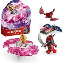 DMR Home Sora’nın Ejderha Spinjitzu Topacı 71824-6 Yaş ve Üzeri Çocuklar Için 2 Minifigürü Içeren Yaratıcı Oyuncak Yapım Seti, Doğum Günü Hediyesi (56 Parça)