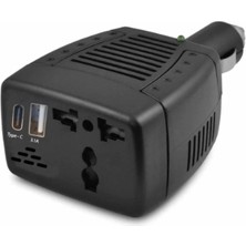 Geseus 150W Araç Içi Power Inverter 12V Dc - 220V Ac Çevirici