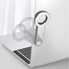 DMR Home Aluminyum Yapışkanlı Mıknatıslı Ile Uyumlu Bölme Tablet, Dizüstü Bilgisayar Ekranı, Laptop Ekranı Telefon Tutucu Monitör Standı