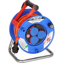 DMR Home Garant Serisis IP44 Lisanslı 25 Metre Makaralı Uzatma Kablosu Turuncu