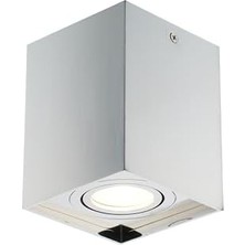 DMR Home Medna Krom Kare. Teklı Plafonyer 1XGU10