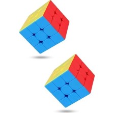 DMR Home Speed Cupe Rubik Küp Zeka Küpü 3x3 Canlı Renkler Hız Küpüfidget Oyuncak Seyahat Zeka Oyunu