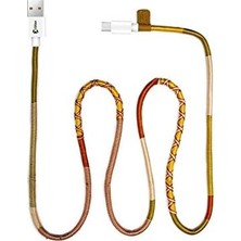 DMR Home Handmade Breeze Micro Şarj ve Data Kablosu, 100 cm