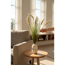 Yapay Çiçekçiniz Büyük Vazo Çiçeği Yapay Tilki Kuyruğu Demeti 90 cm