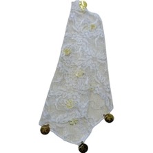 Karakız Halay Mendili Dantelli Beyaz 10'lu paket