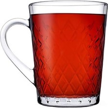 DMR Home Ruby Fıncan/kupa 265 cc 6'lı Hediyelik Kutu