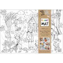 DMR Home Akademi Çocuk Mat - Sonbahar (%95 Geri Dönüşümlü) - Yeni