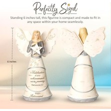 DMR Home 82375 Celebration Of Retirement Melek Figürü, 6 – 1/5,1 cm