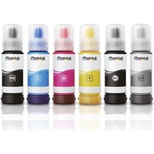 DMR Home Plus L Serisi Muadil Mürekkepleri, Epson 103 Ecotank 4 Renk Set Mürekkep L6290 L6270 L6260 L4266 L4260 L6276 L6190 L6170 L6160 L4160 L4150 L14150 Uyumlu