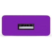 DMR Home Akıllışarjcihazı 2.1A Şarj Aleti + 120CM Type-C Kablo Mor 2SCS20CMR