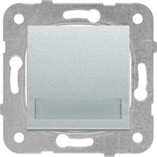 DMR Home / Gümüş Işıklı Etiketli Zil Mekanizma ve Düğme/kapak 24V Çabuk Bağlantı Vakumlu Paket