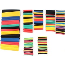 DMR Home 530 Parça Makaron Kablo Yalıtım Isı Daralan Kablo Tamir Seti