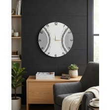 Af Epoxyart Duvar Saati-40 Cm-Modern Dekoratif Duvar Saati-Epoksi Duvar Saati-El Yapımı-6 Farklı Renk Seçeneği