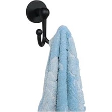 DMR Home Banyo Aksesuar Seti 4 Lü Siyah, Ömür Boyu Paslanmaz Düz Duş Rafı Şampuanlık Siyah Tş-02