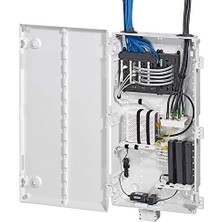 DMR Home 49605-AUB Plastik Evrensel Raf Braketi, Yapılandırılmış Medya Merkezi, Beyaz