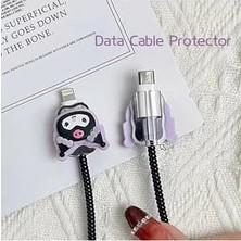 DMR Home Psr Aksesuar Şarj Aleti Kılıfı & Kablo Koruyucu Set – 18W/20W Uyumlu | Adaptör Kılıfı, Kablo Düzenleyici, Şarj Ucu Koruyucu – 4'lü Set