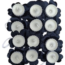Karakız El Mumu Siyah 12'li Paket