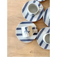 DMR Home Girye Desen6 6 Kişilik 12 Parça Kahve Fincanı 90CC 04PPO000646