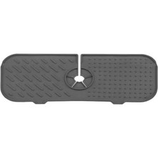 DMR Home Elastik Musluk Matı Su Tutucu Düzenleyici Silikon Kaydırmaz Mutfak Eyve Banyo Lavabo Tezgah Üstü Matı