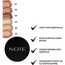 DMR Home Baked Powder 03 Caramel Cake Işıltılı Bitişli Highlighter Toz Yüz Pudrası