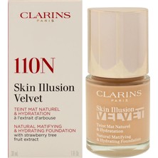 DMR Home Clarins Skin Illusion  110N 30 ml Matlaştırıcı Fondöten