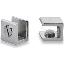 DMR Home Sıkıştırmalı Cam Raf Pimi Vidalı 4 Adet