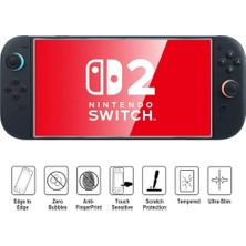 Konsol İstasyonu Nintendo Switch 2 Kırılmaz Cam Tempered Glass